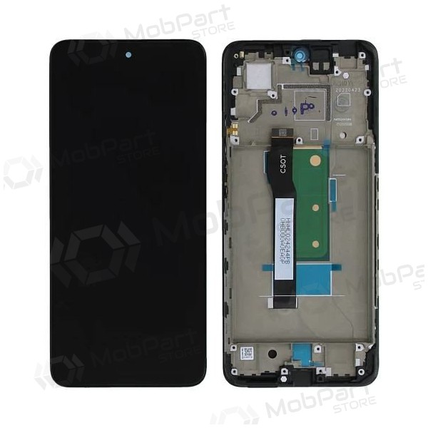 Pantalla Xiaomi Poco X4 GT 5G / Redmi Note 11T Pro 5G / Note 11T Pro+ 5G (negra) (con marco) (service pack) (original)