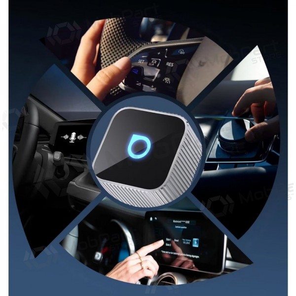 Adaptador inalámbrico CarPlay / Android Auto Ottocast Mini Cube CP88-T2 plateado