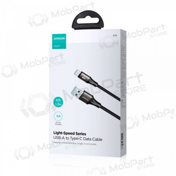 USB cable Joyroom SA25-AL3 USB to Lightning 3A 1.2m negro