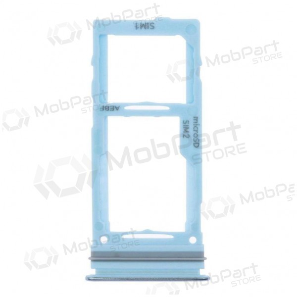 Samsung Galaxy A52 4G / A52 5G / A52S 5G / A72 4G / A72 5G Titular de la tarjeta SIM (azul) (service pack) (original) Samsung Galaxy A52 4G / A52 5G / A52S 5G / A72 4G / A72 5G Titular de la tarjeta SIM (azul) (service pack) (original)