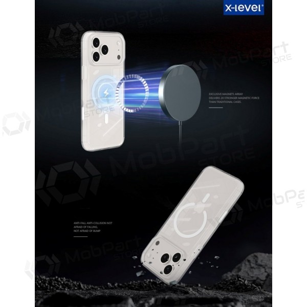Funda para Samsung Galaxy S26 - X-Level Space II MagSafe (transparente)