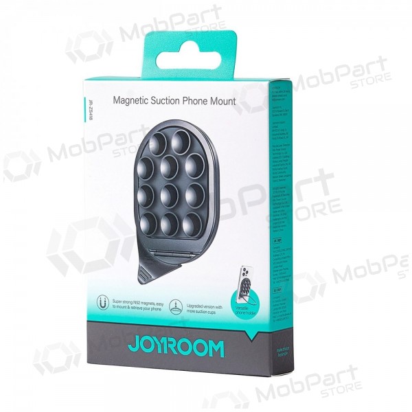 Magnetinis telefono laikiklis su siurbtukais Joyroom JR-ZS418 negro