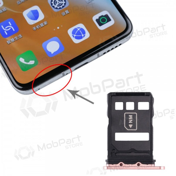 Huawei P40 Titular de la tarjeta SIM dorado (Blush Gold)