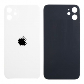 Apple iPhone 11 tapa trasera de la batería (blanco) (bigger hole for camera)