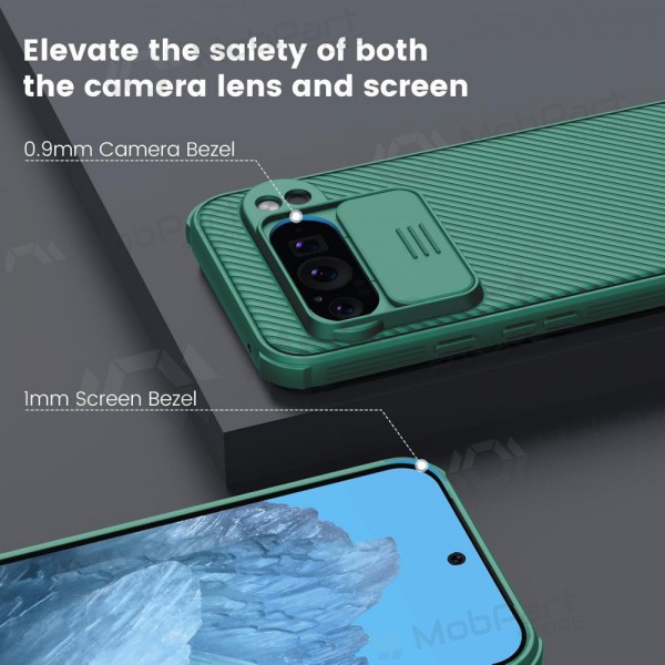 Google Pixel 7A funda „Nillkin CamShield Pro“ (verde)
