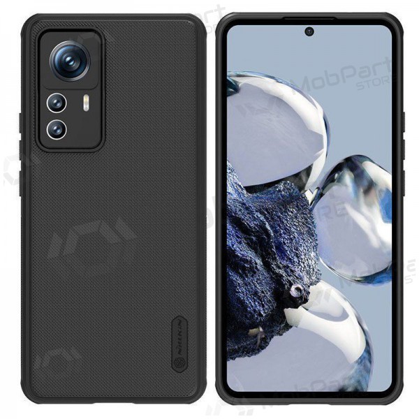 Xiaomi Redmi Note 12 5G / Poco X5 funda „Nillkin Frosted Shield“ (negro) Xiaomi Redmi Note 12 5G / Poco X5 funda „Nillkin Frosted Shield“ (negro)