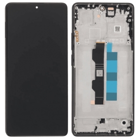 Xiaomi Redmi Note 13 Pro 4G, Poco M6 Pro 4G pantalla (negro) (original)