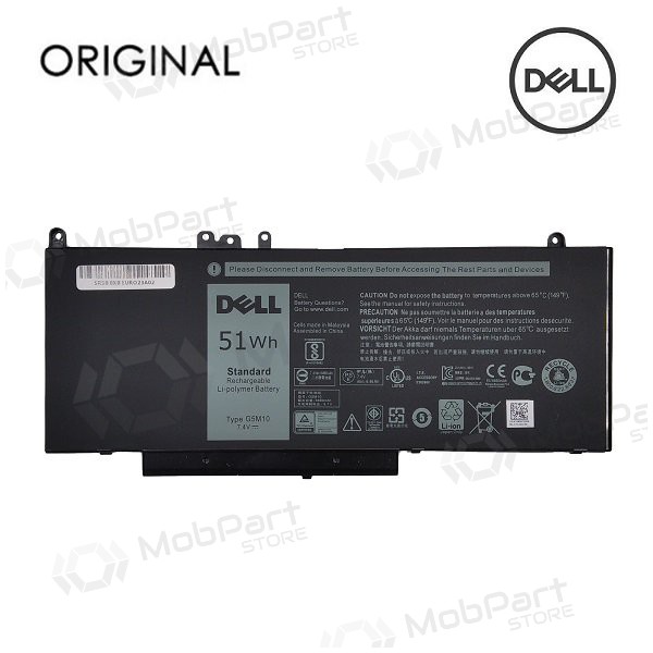 DELL G5M10, 51Wh Bateria para portatil - PREMIUM