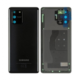 Samsung G770 Galaxy S10 Lite tapa trasera de la batería (negro) (usada grade B, original)