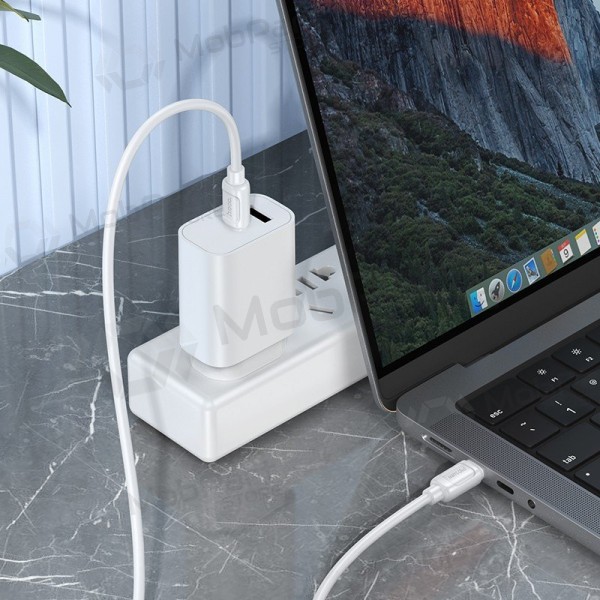 Cable USB-C Hoco X115 USB-C a USB-C 1 m 240 W blanco
