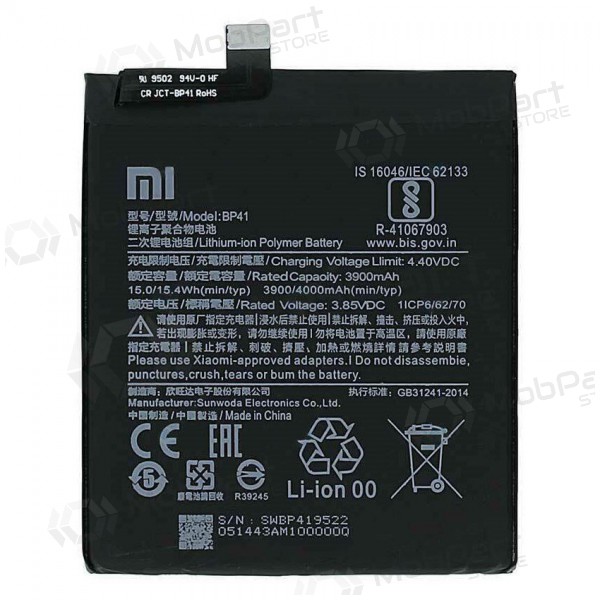 Xiaomi Mi 9T bateria, akumuliatorius (BP41) (original)