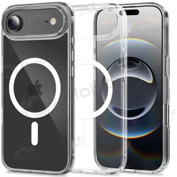 Funda para Apple iPhone Air -Tech-Protect Flexair Hybrid MagSafe- (transparente)
