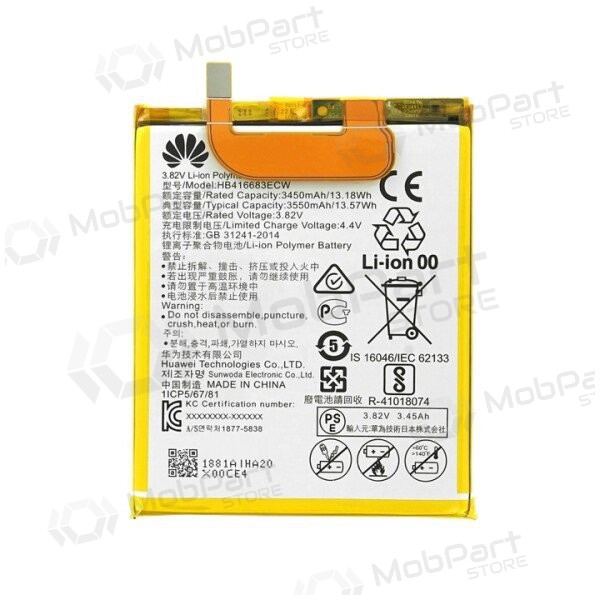 Batería Huawei Nexus 6P, acumulador (original)