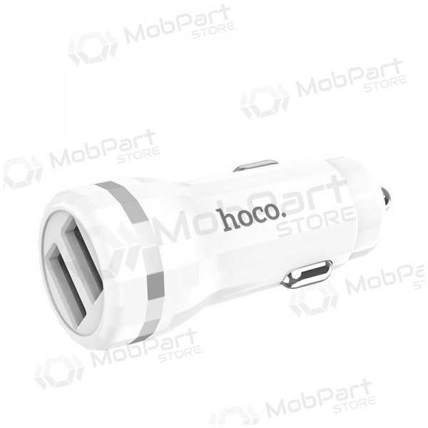 Cargador automobilinis Hoco Z27 (2.4A) (blanco)