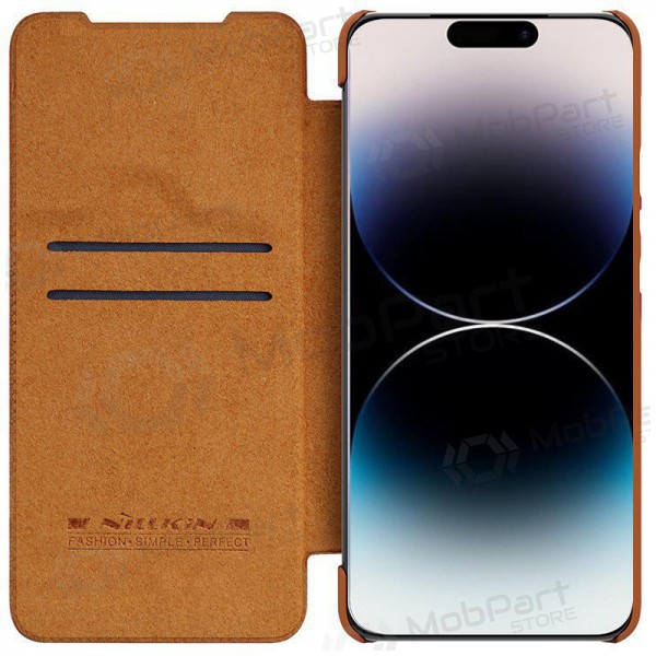 Samsung Galaxy S23 FE funda „Nillkin Leather“ (marrón)