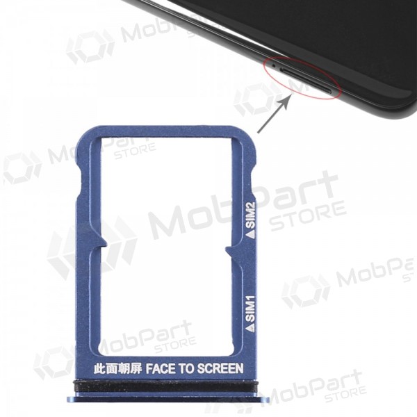 Xiaomi Mi 8 Titular de la tarjeta SIM (azul)
