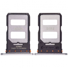 Soporte de tarjeta SIM para Xiaomi Redmi Note 13 Pro+ 5G (blanco)