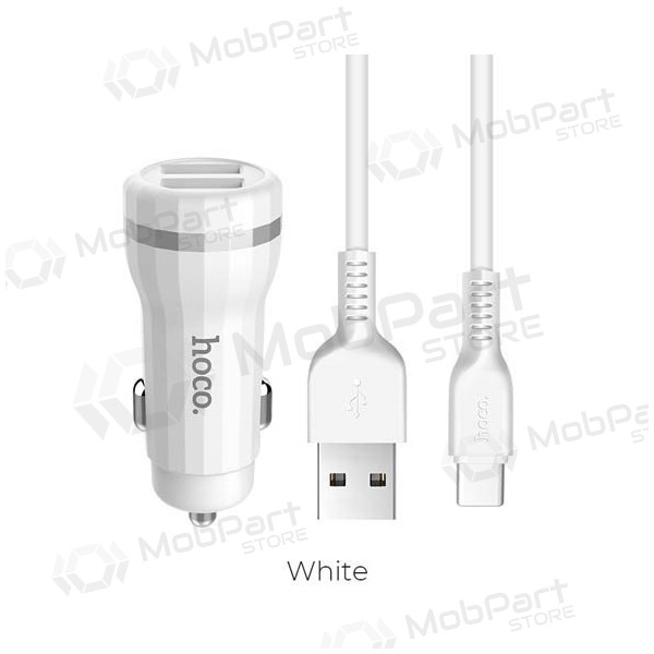 Cargador de coche HOCO Z27 USB + 