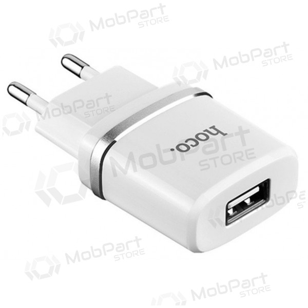 Cargador HOCO C11 Smart USB (5V 1A) (blanco)