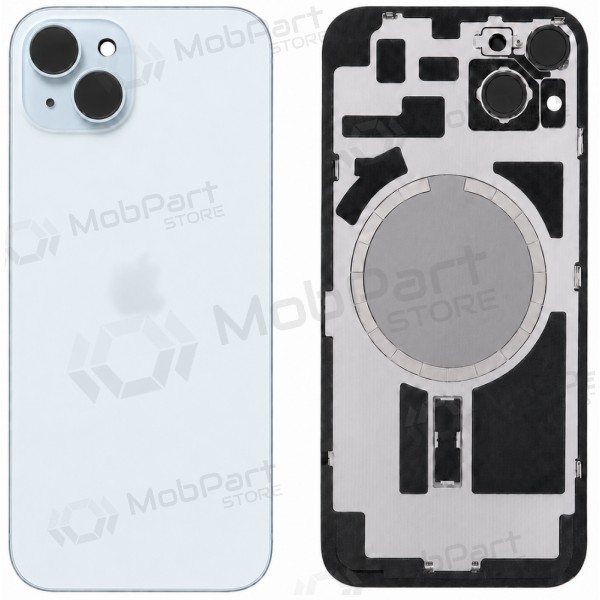 Tapa trasera para Apple iPhone 15 (azul) (Premium)