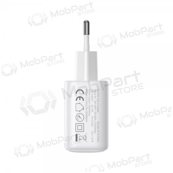 Cargador Joyroom JR-TCF21 USB-C/USB-A PD20W blanco