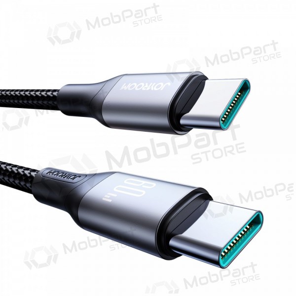 USB cable Joyroom S-A28 USB-C to USB-C 60W 1.0m negro