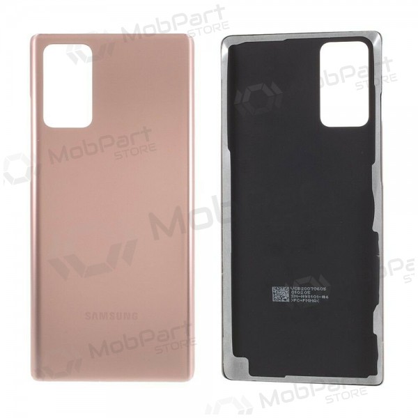 Samsung N980 / N981 Galaxy Note 20 tapa trasera de la batería (Mystic Bronze)