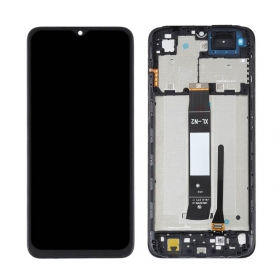 Xiaomi Redmi A1 / A1+ pantalla (negro) (con un marco) (service pack) (original)