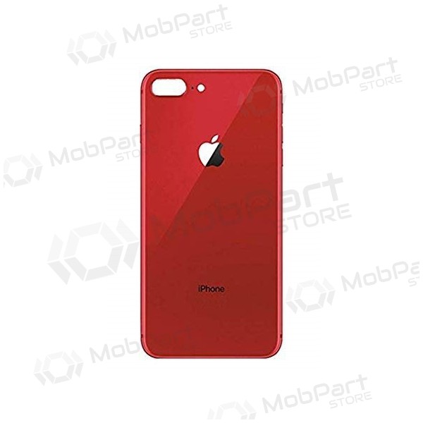 Apple iPhone 8 Plus tapa trasera de la batería (rojo) (bigger hole for camera) Apple iPhone 8 Plus tapa trasera de la batería (rojo) (bigger hole for camera)