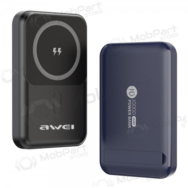 Batería externa Power Bank Awei P139K 22.5W Magnetic Wireless 10000mAh negra