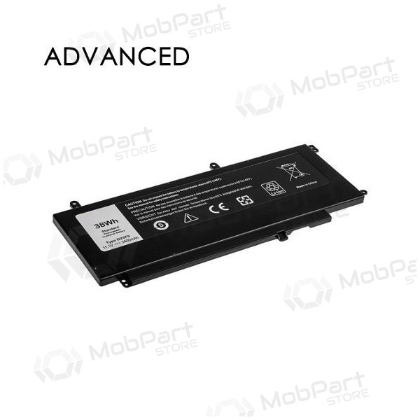 DELL D2VF9, 3400mAh Bateria para portatil, Advanced DELL D2VF9, 3400mAh Bateria para portatil, Advanced