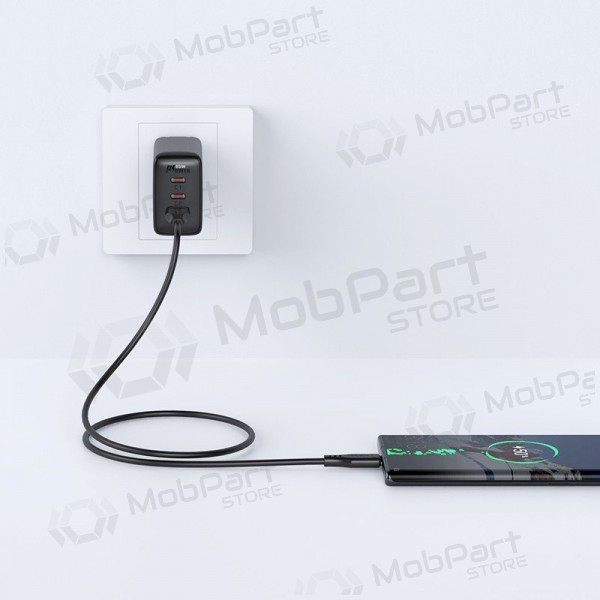 USB cable Acefast C3-04 USB-A to USB-C 1.2m negro