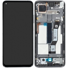Xiaomi Mi 10T / Mi 10T Pro pantalla (negro) (con un marco) (Premium)