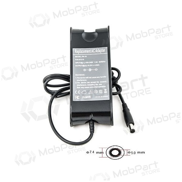DELL 90W:19.5V,4.62A cargador para portátil DELL 90W:19.5V,4.62A cargador para portátil