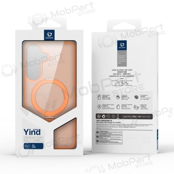 Funda para Samsung Galaxy S26 Ultra - Dux Ducis Yind Magnetic Stand (naranja)