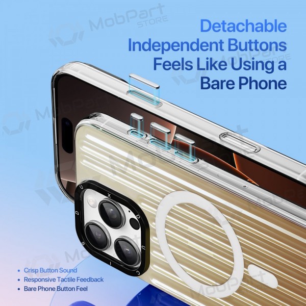 Funda para Apple iPhone 16e, 17e -Dux Ducis Zest- (Gradient Desert Gold)