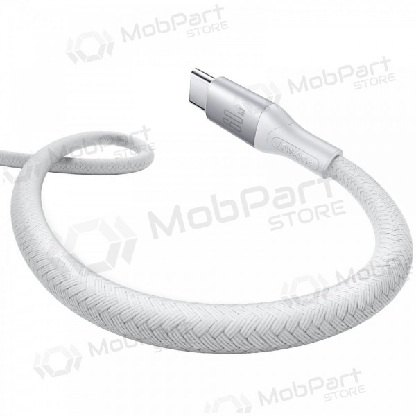 USB cable Joyroom S-A28 USB-C to USB-C 60W 1.0m blanco