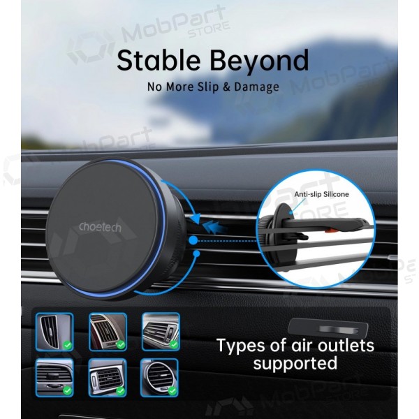 Automobilinis laikiklis-cargador Choetech T205-F MagSafe 15W negro