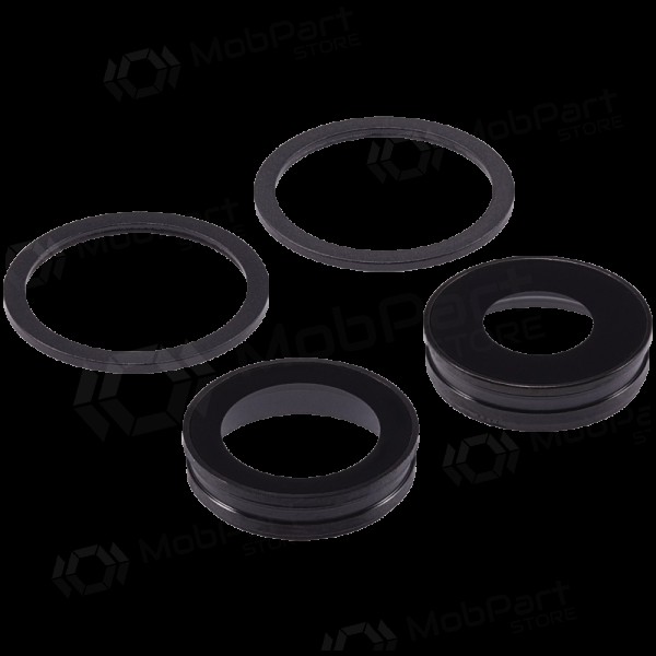 Apple iPhone 11 Cristal camara (2piezas) (negro) (con un marco) Apple iPhone 11 Cristal camara (2piezas) (negro) (con un marco)
