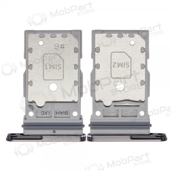 Samsung S918 Galaxy S23 Ultra Dual Titular de la tarjeta SIM (negro) (service pack) (original)