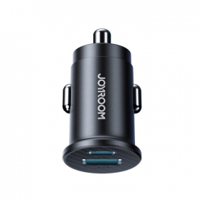 Cargador de coche Joyroom JR-CCN16 USB-A/USB-C 15W negro