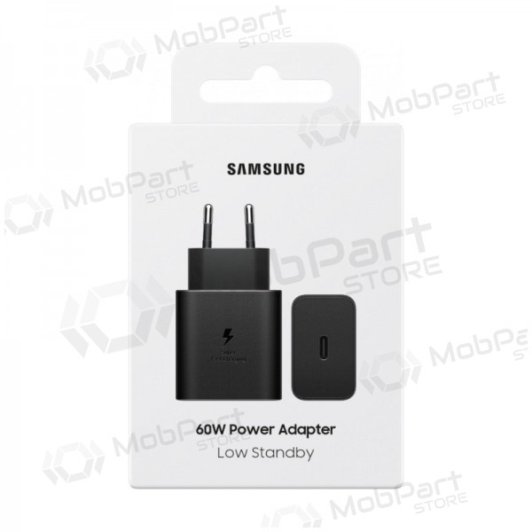 Cargador de red Samsung EP-T6010NBEGWW 60 W USB-C negro