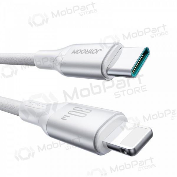 USB cable Joyroom S-A28 USB-C to Lightning 30W 1.0m blanco