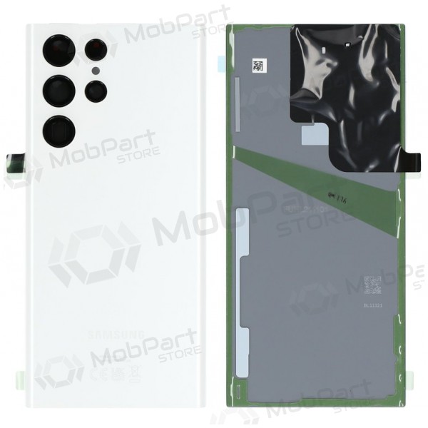 Tapa trasera para Samsung Galaxy S22 Ultra (blanco) (original)