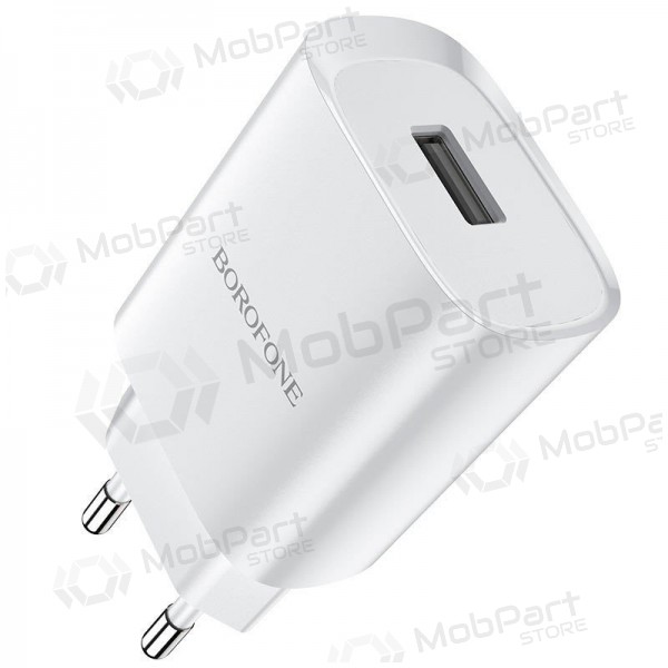 Cargador Borofone BN1 2.1A (blanco)