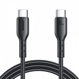 USB cable Joyroom SA26-CC3 USB-C to USB-C 60W 1.0m negro