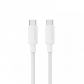 USB cable Acefast C18-03 60W USB-C to USB-C 1.2m blanco