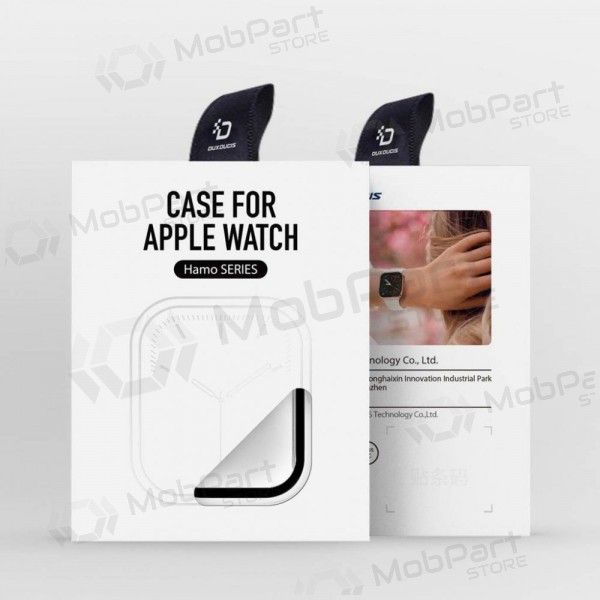 Protector de pantalla LCD de 44 mm para Apple Watch / funda - Dux Ducis Hamo (plateado)