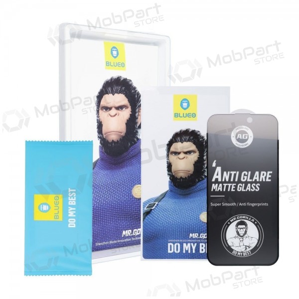 Protector de pantalla Apple iPhone 18 Pro - 5D Mr. Monkey Glass (Strong Matte)