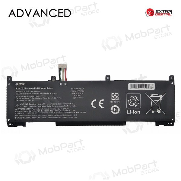 HP RH03XL, 3550mAh Bateria para portatil, Advanced HP RH03XL, 3550mAh Bateria para portatil, Advanced